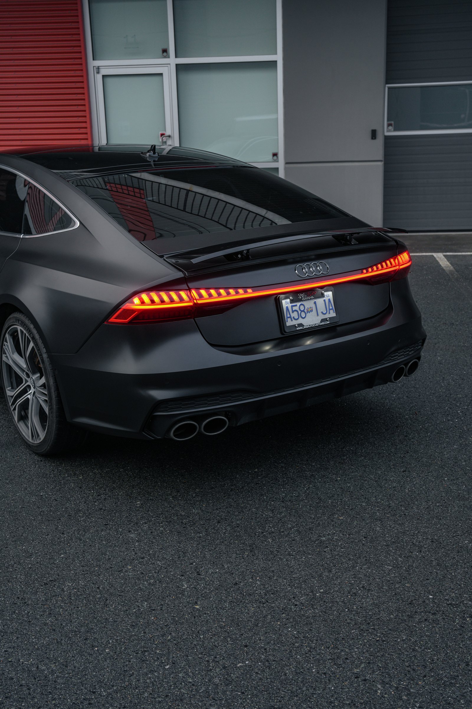 Audi A7 — Ceramic Black Color Change