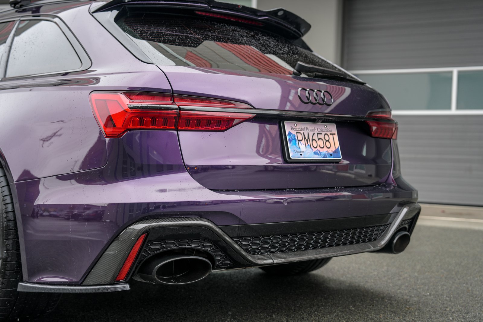 Audi RS6 — Purple Color Change