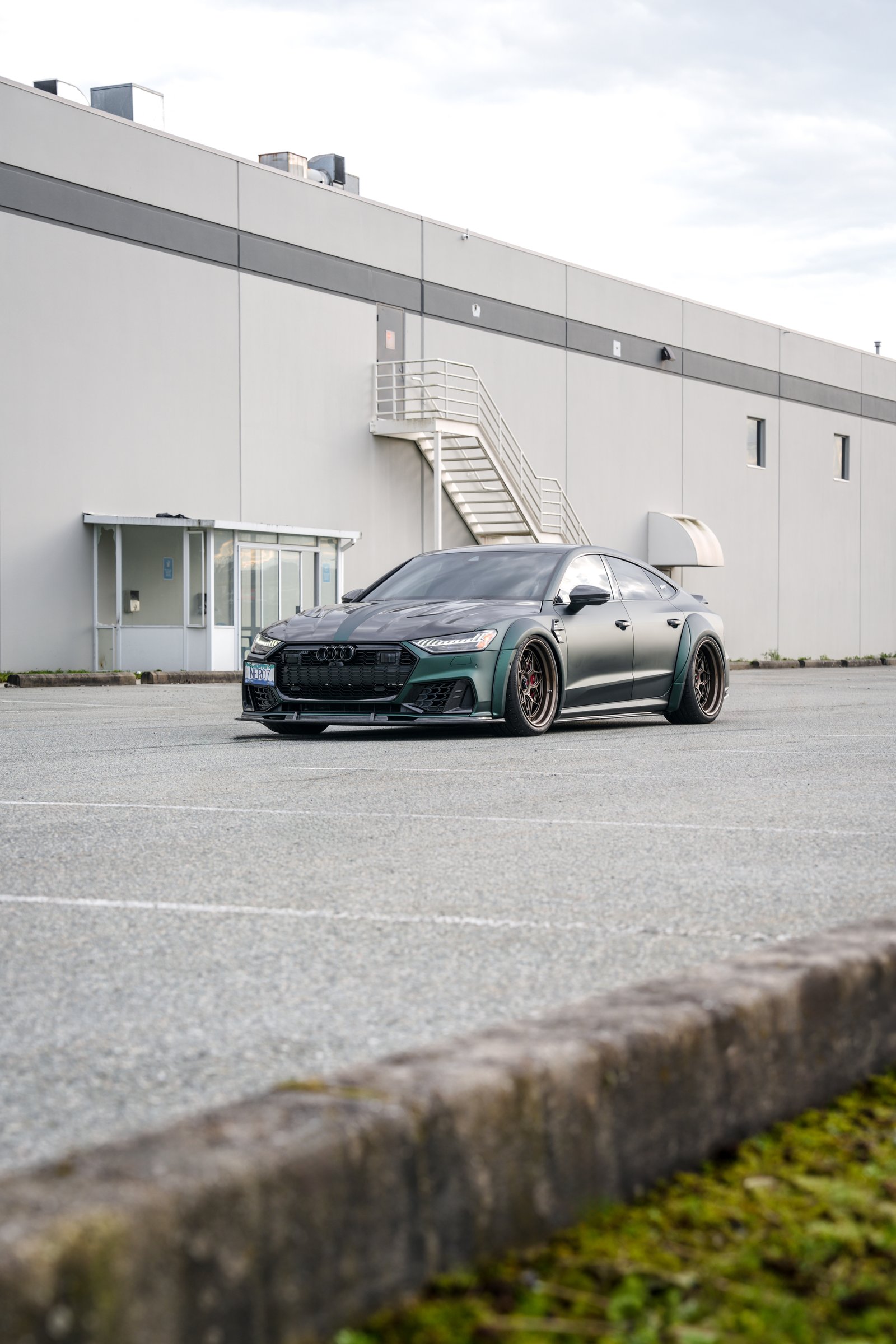Audi S7 — Nero Black Color Change