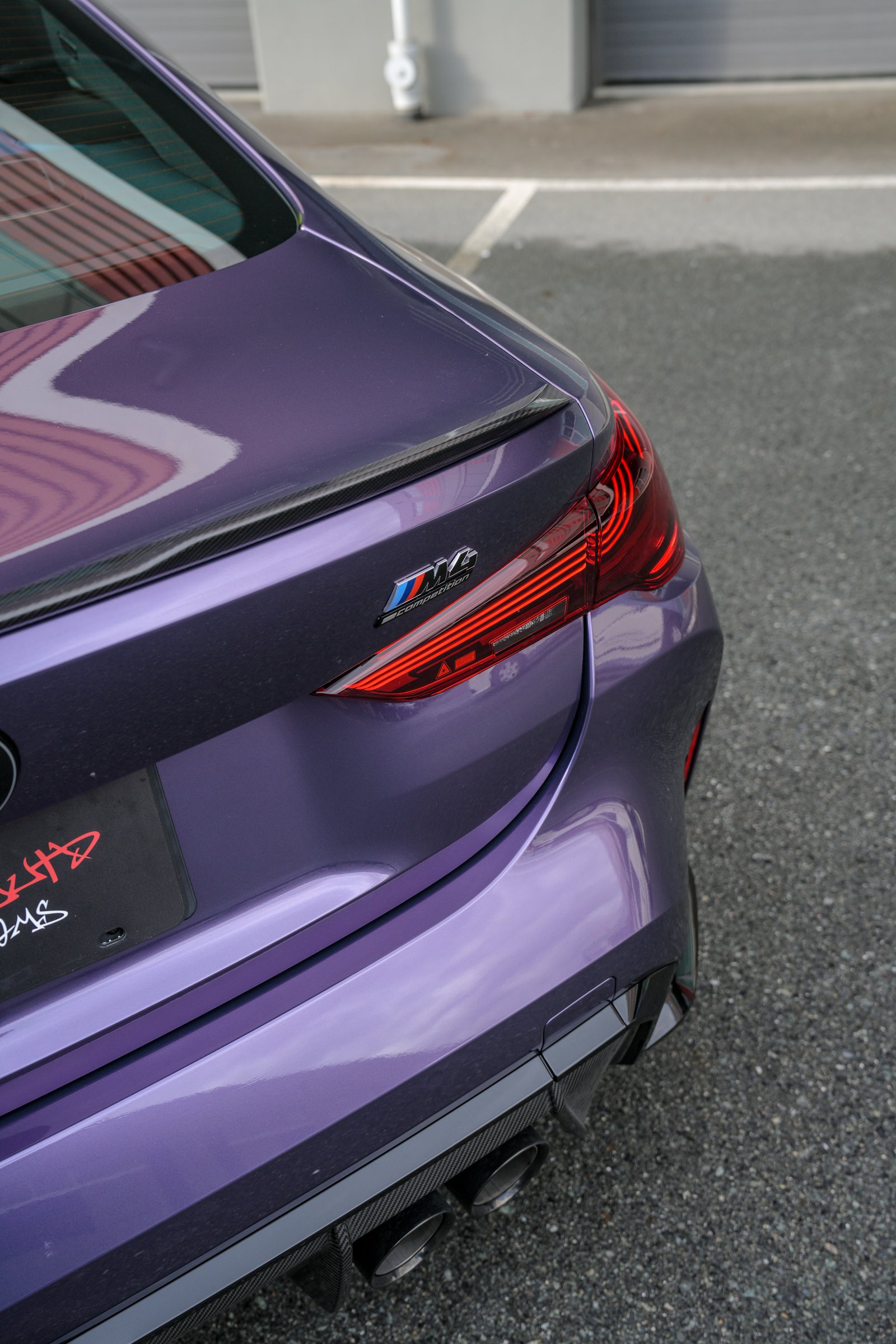 BMW G82 M4 — Rosemary Purple Color Change