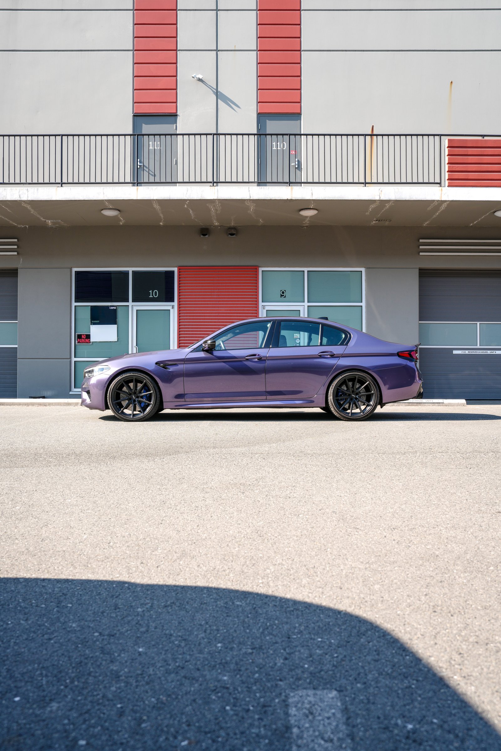 BMW M5 — Rosemary Purple Color Change