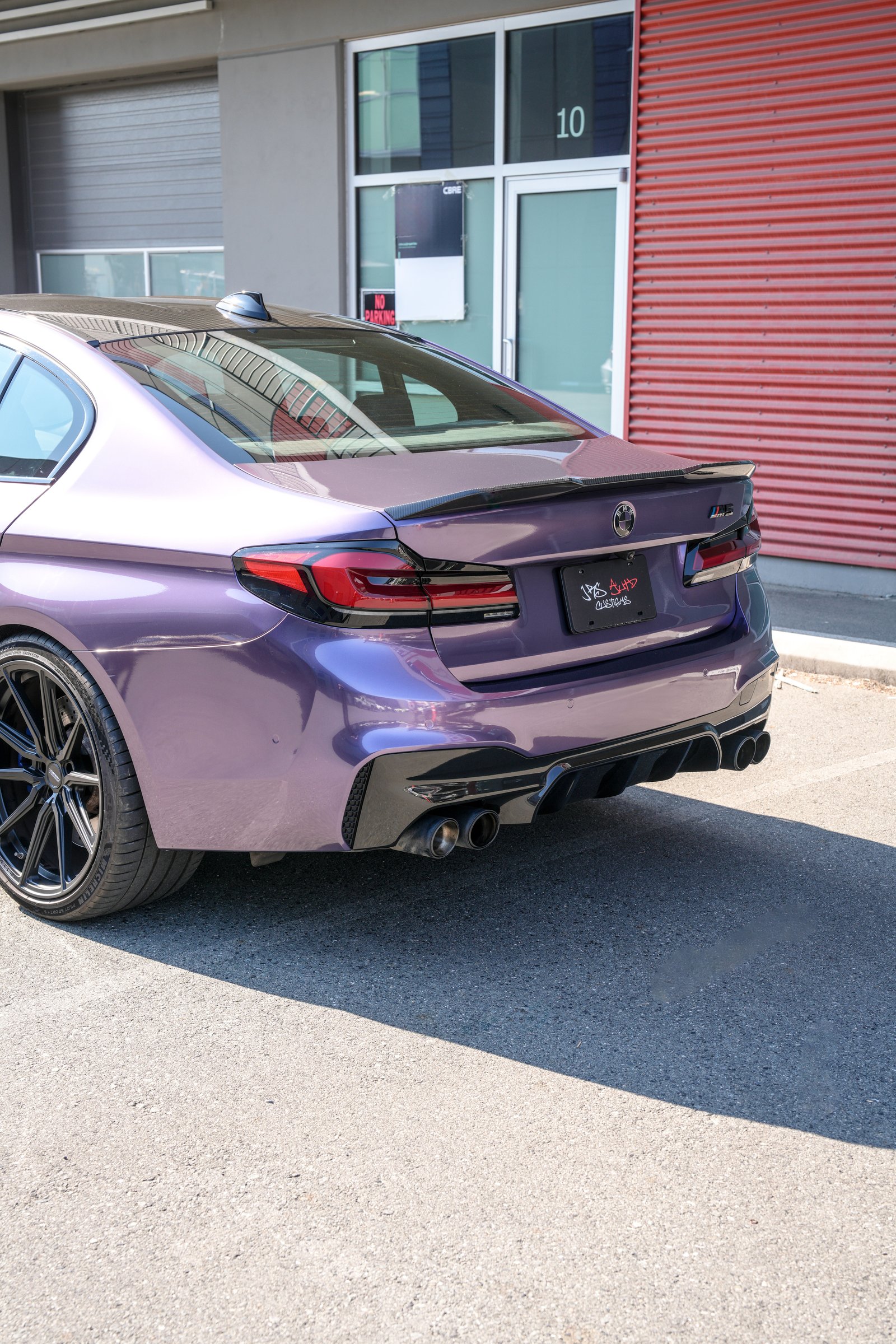 BMW M5 — Rosemary Purple Color Change