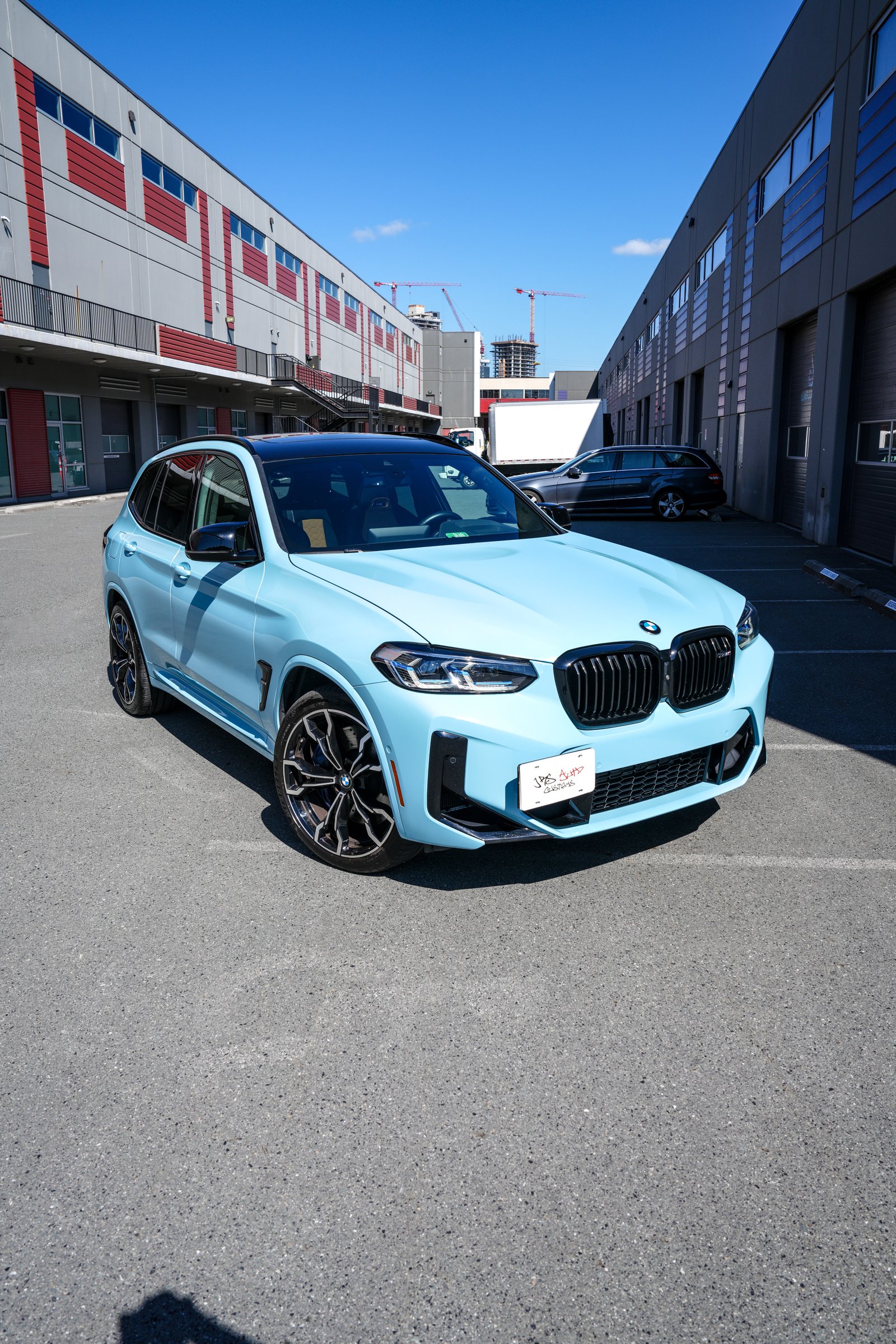 BMW X3M — Sea Breeze Blue Color Change