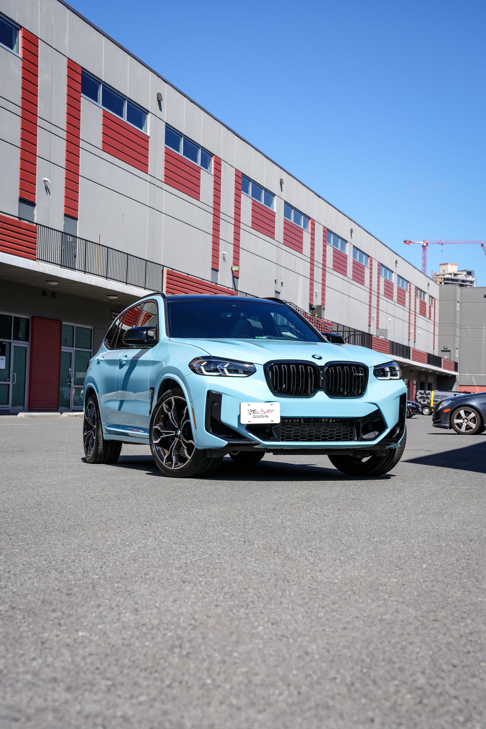 BMW X3M — Sea Breeze Blue Color Change