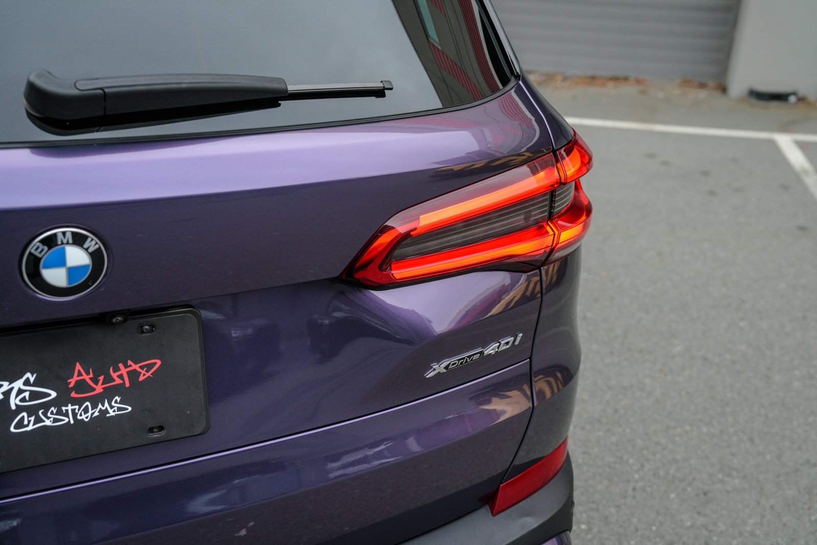 BMW X5 — Rosemary Purple Color Change (Non-M Package)