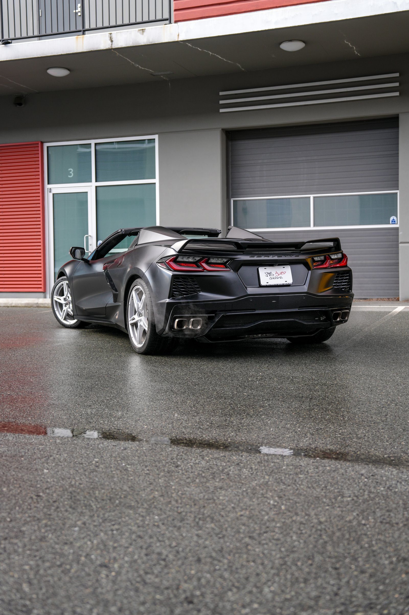 Chevrolet Corvette C8 — Ceramic Black Color Change