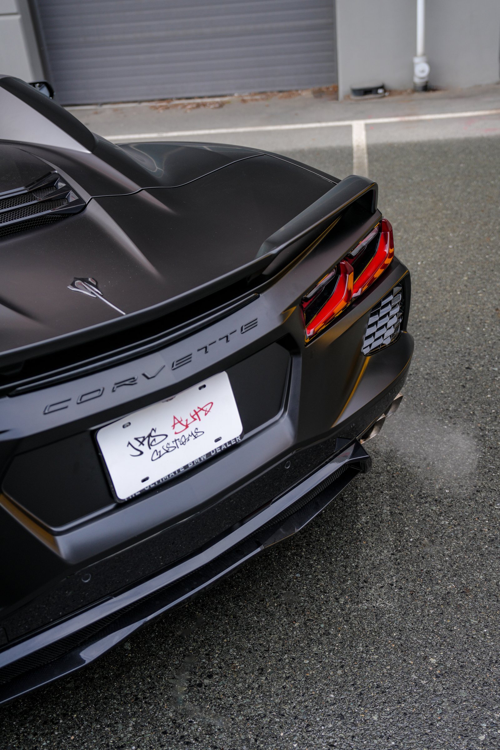 Chevrolet Corvette C8 — Ceramic Black Color Change