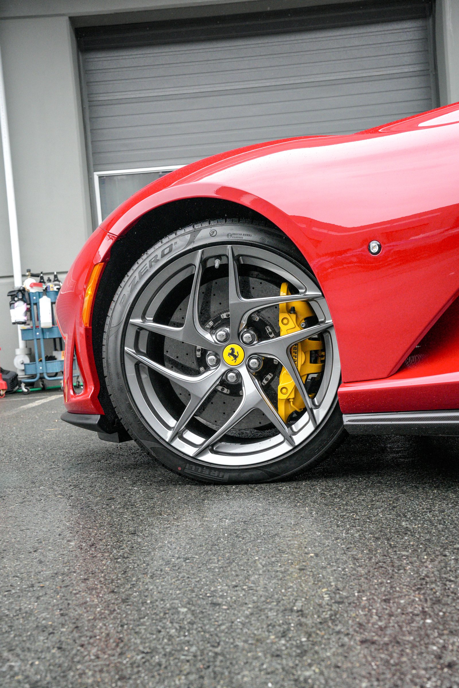 Ferrari 812 — Red PPF Protection