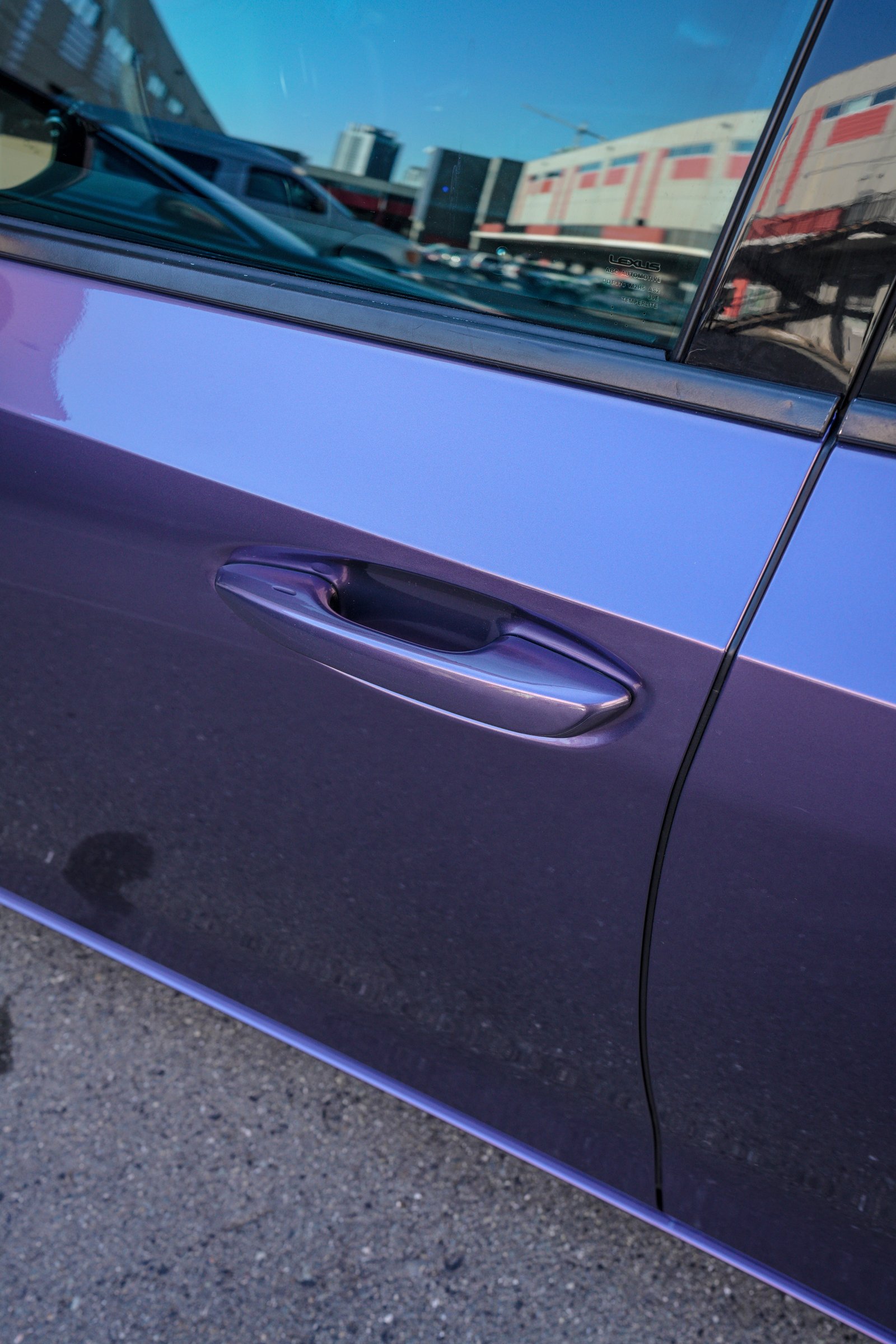 Lexus ES 350 — Grey Violet Color Change