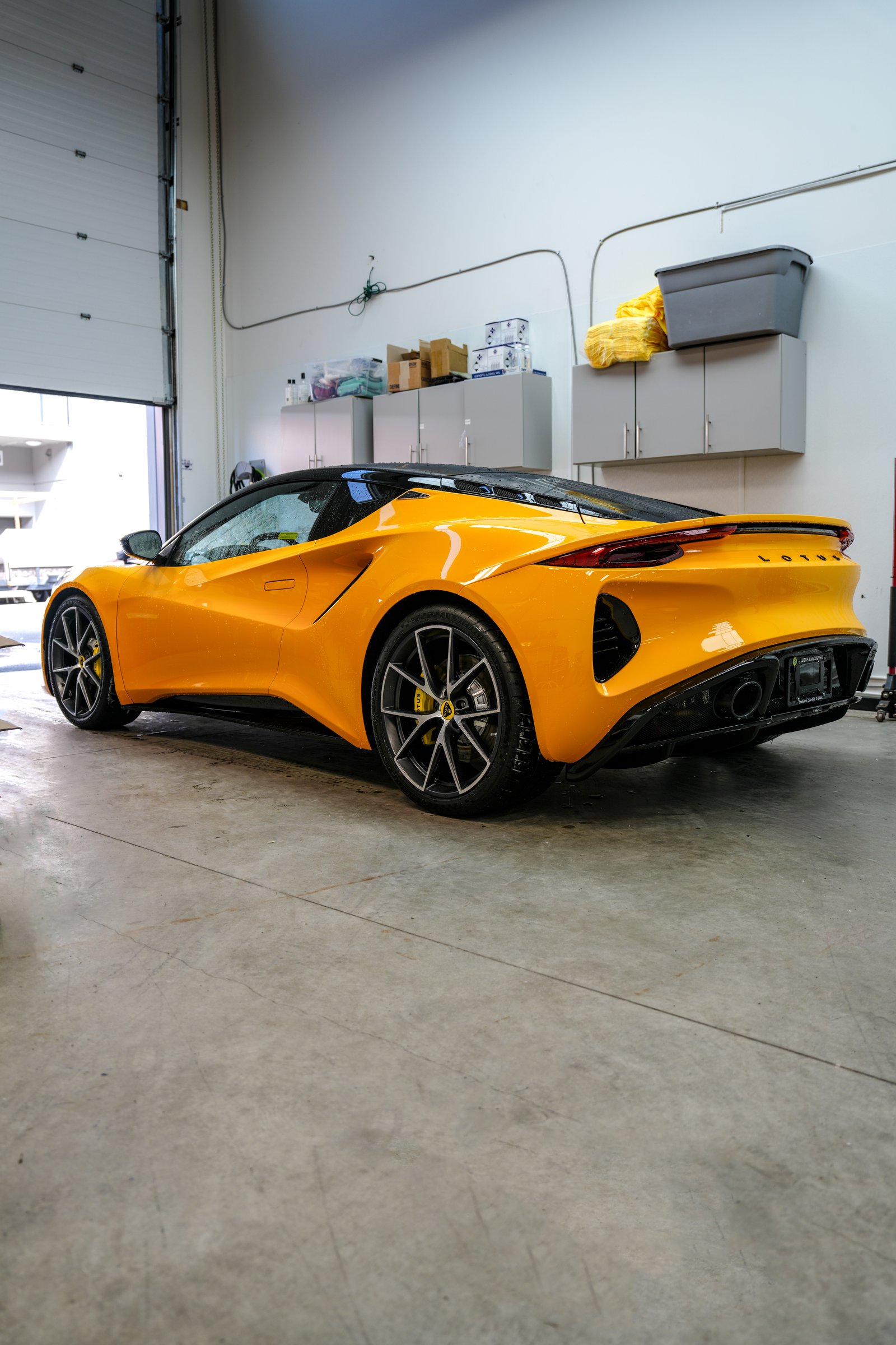 Lotus Emira — Yellow Ceramic Coating