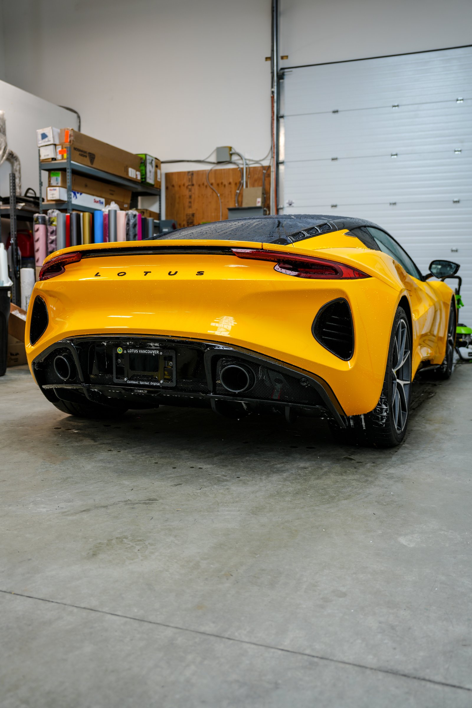 Lotus Emira — Yellow Ceramic Coating