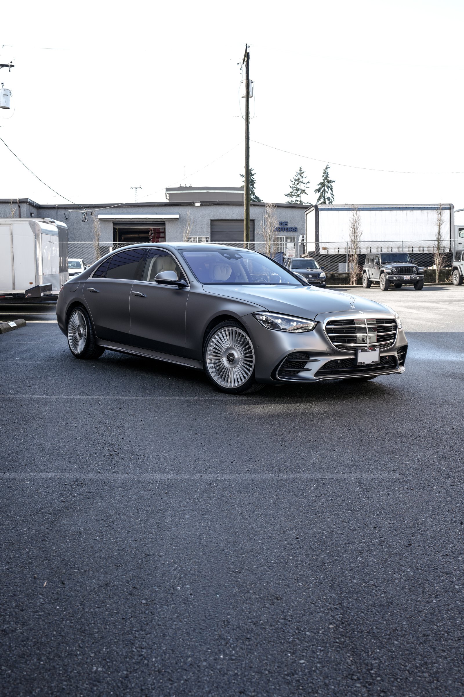 Mercedes-Benz S580 — OPE Wheel Upgrade