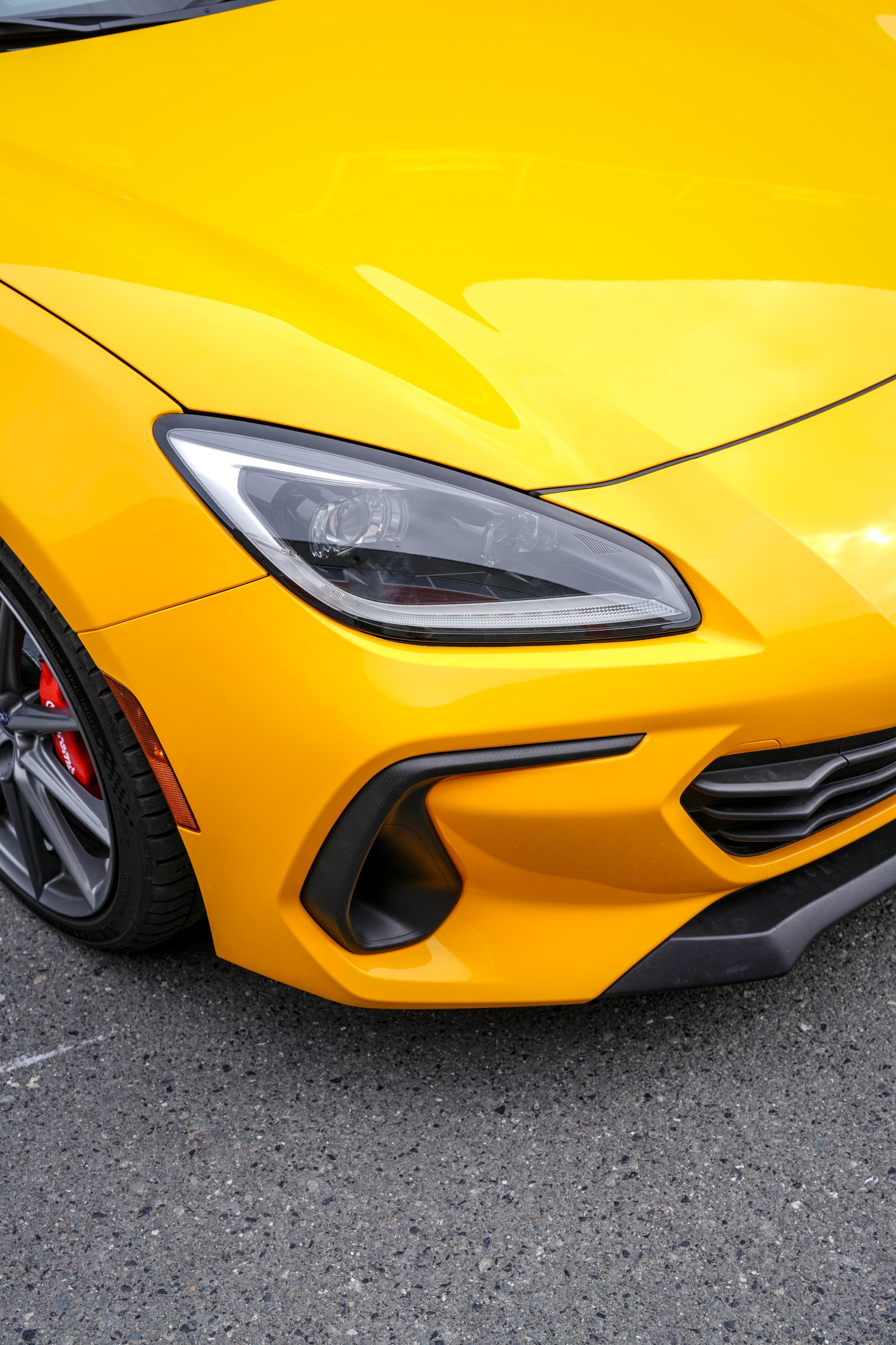 Subaru BRZ — Sunflower Yellow Color Change