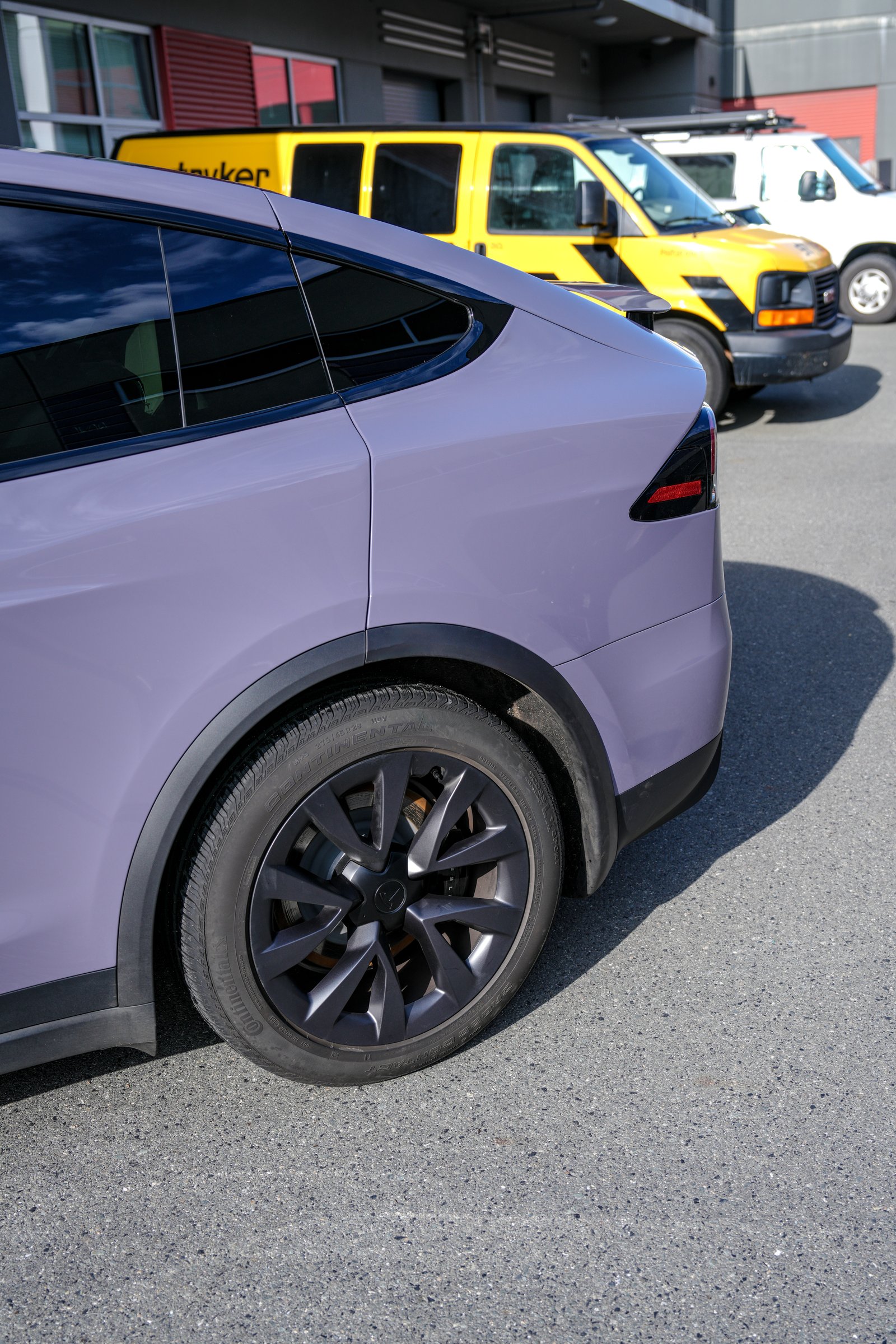 Tesla Model X — Provence Purple Color Change