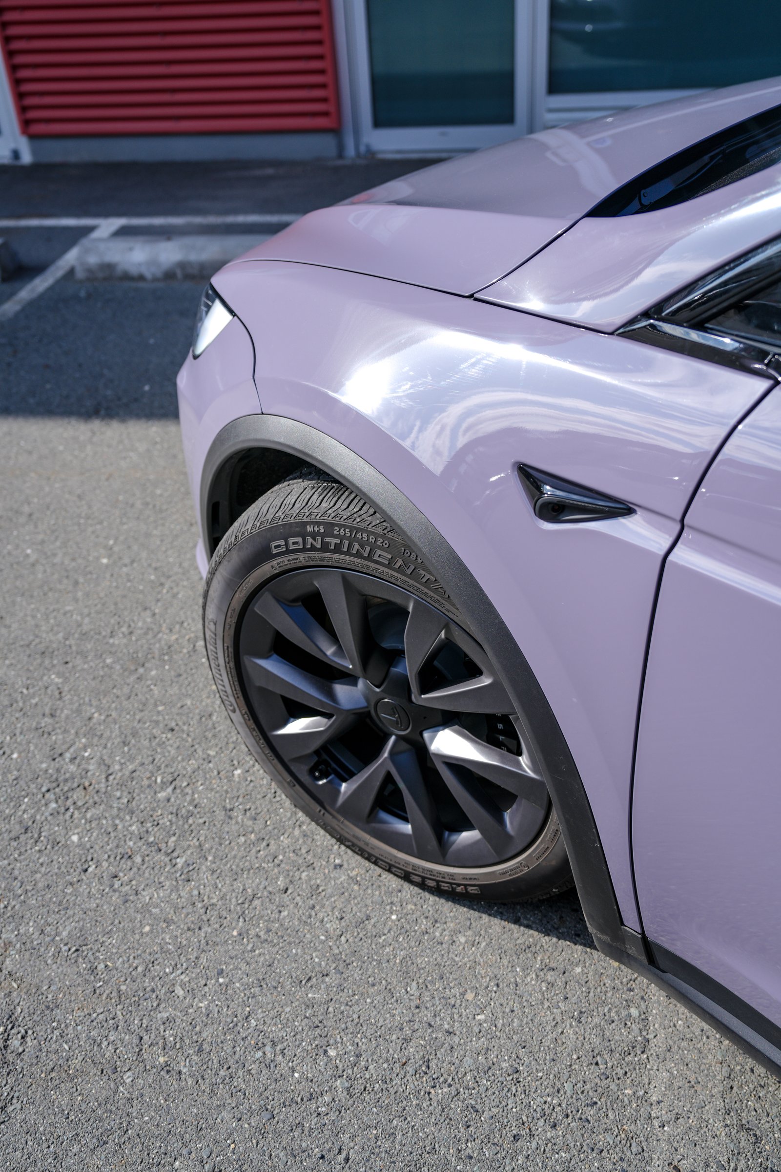 Tesla Model X — Provence Purple Color Change
