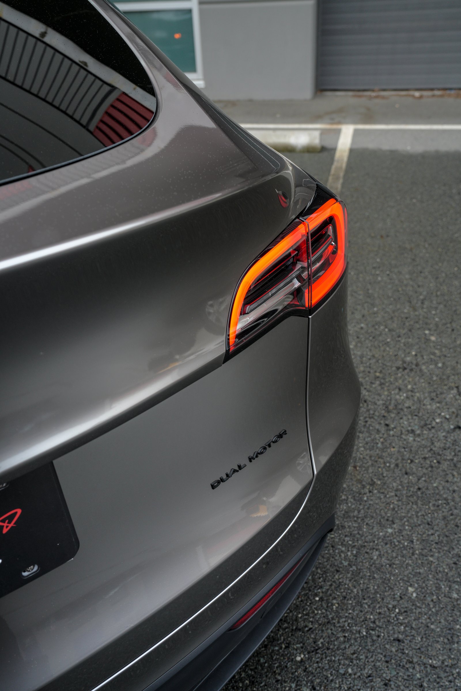 Tesla Model Y — Liquid Metal Silver Color Change
