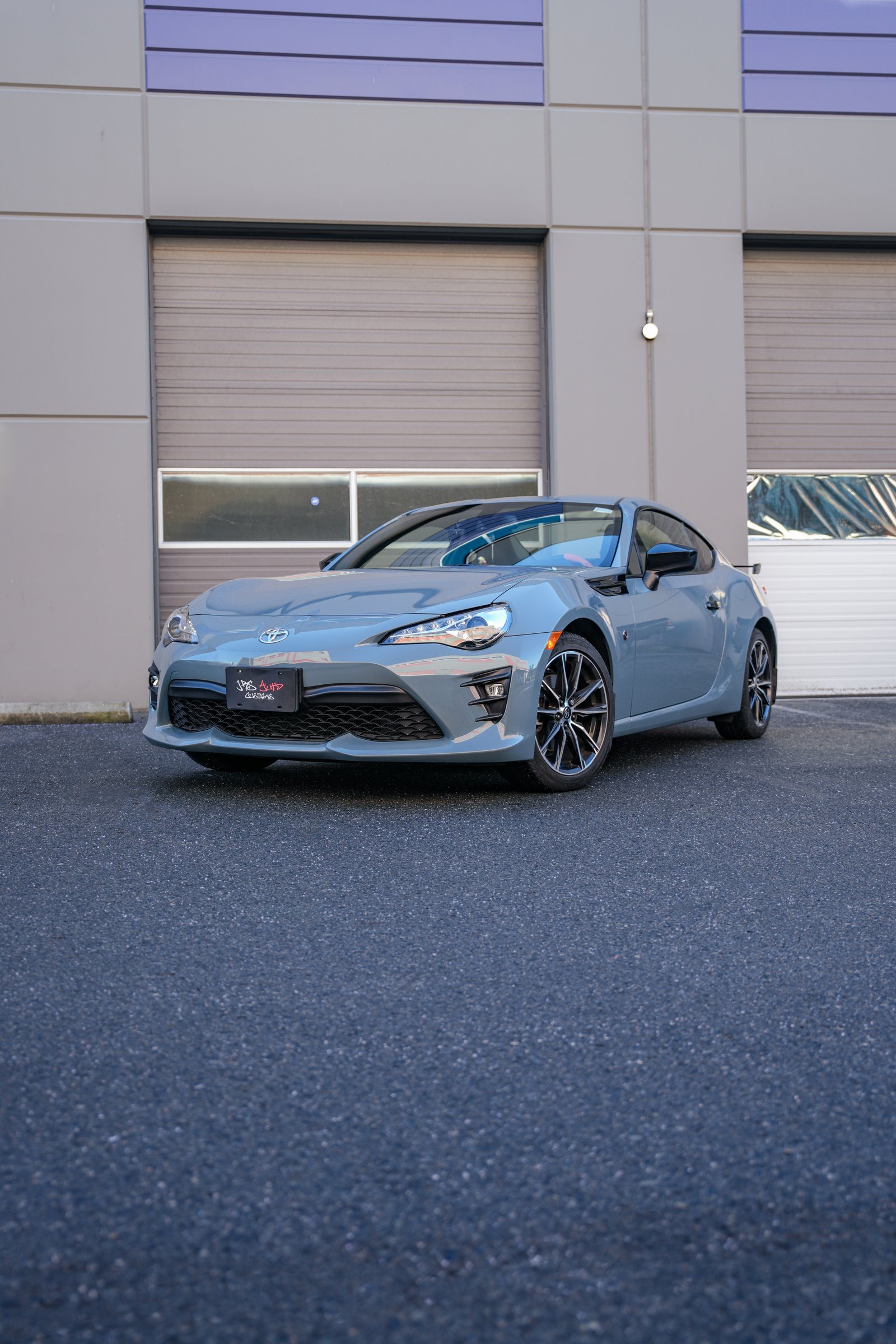 丰田GT86 — 矩阵海岸蓝改色