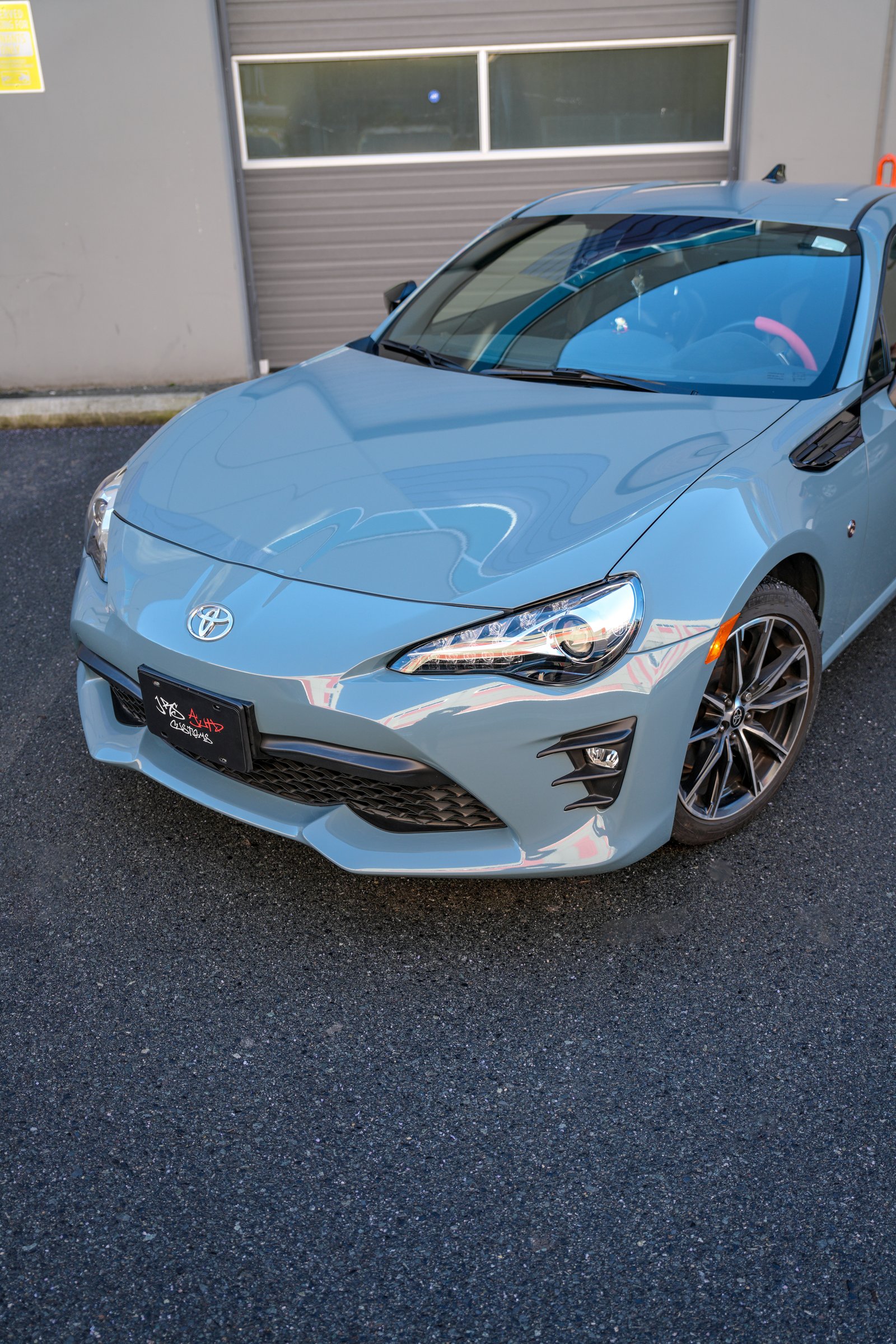 丰田GT86 — 矩阵海岸蓝改色