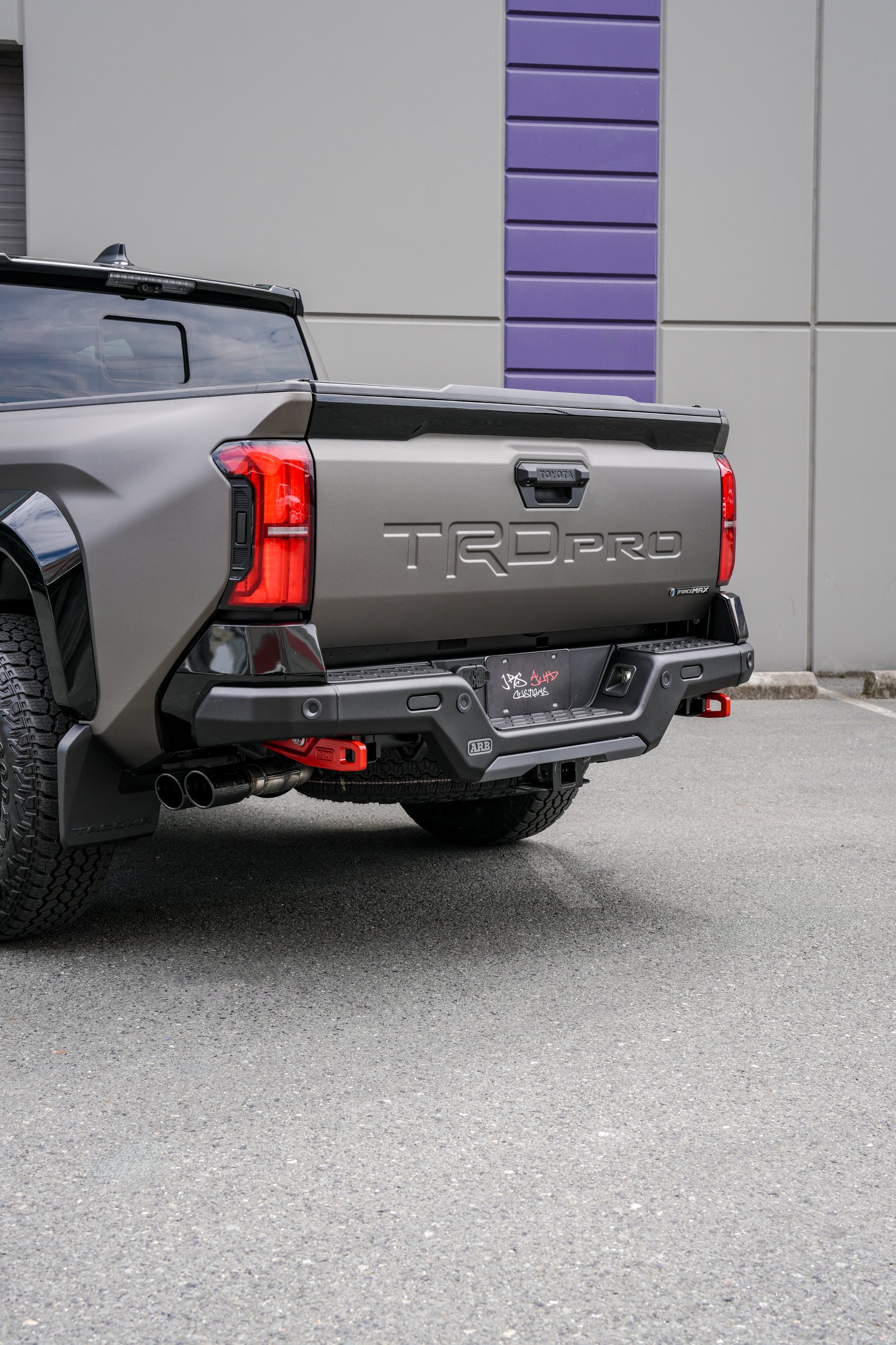 Toyota Tacoma — Matte Grey Color Change