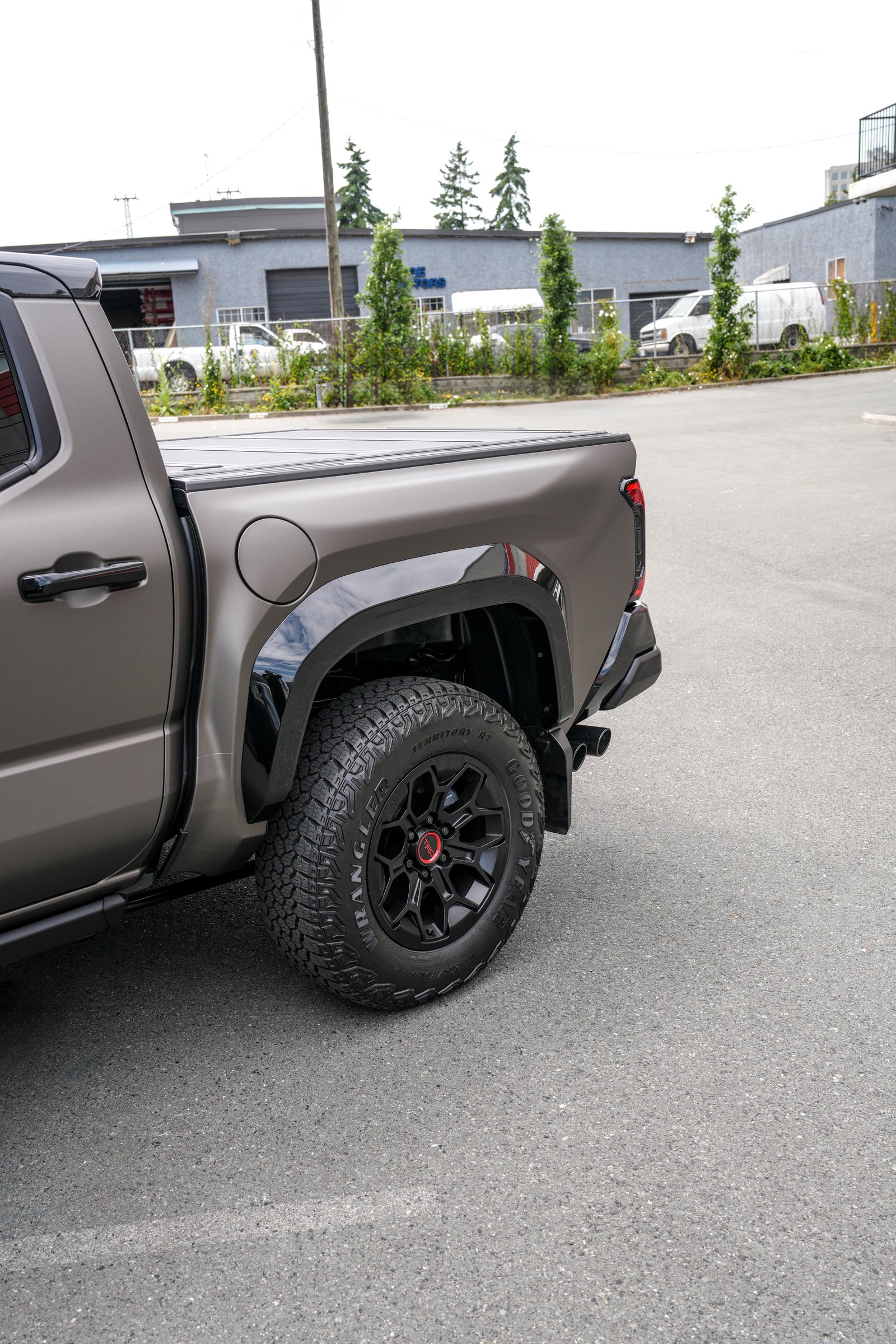 Toyota Tacoma — Matte Grey Color Change